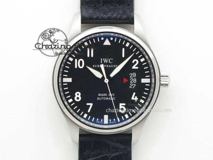 MIROTIME 0410 Mark XVII Le Petit Prince MK Maker 1:1 Best Edition SS Blue Dial A2892 On Brown Leather Strap GoodFit 7379